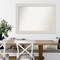Amanti Art Non-Beveled Wall Mirror, Rustic Plank Espresso Frame